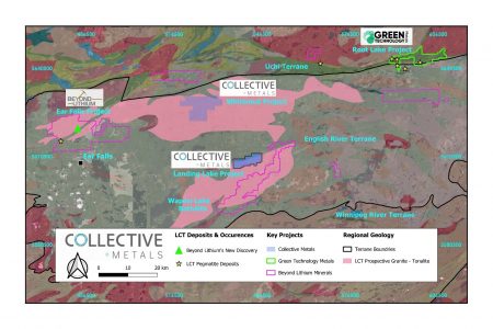 Collective Metals beendet erfolgreiche Datenerfassung in Lithiumvorkommen des Landings Lake in Nordwest-Ontario