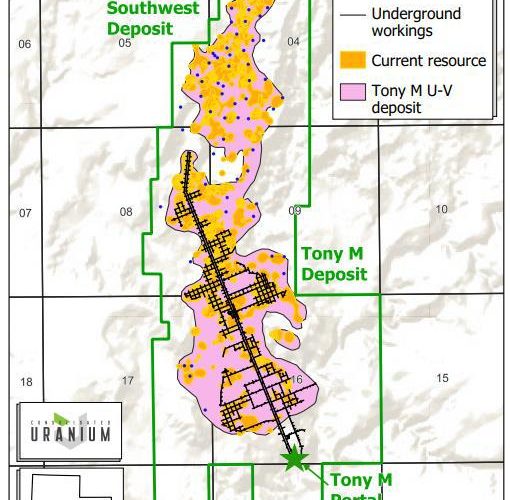 Consolidated Uranium beginnt Bohrungen und Wiedereröffnung der Untertagemine in Tony M.
